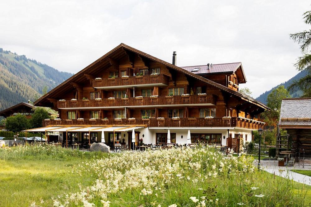 Hotel Alpenland Gstaad Dış mekan fotoğraf