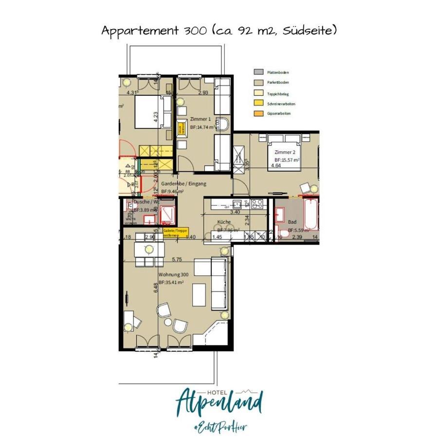 Hotel Alpenland Gstaad Dış mekan fotoğraf